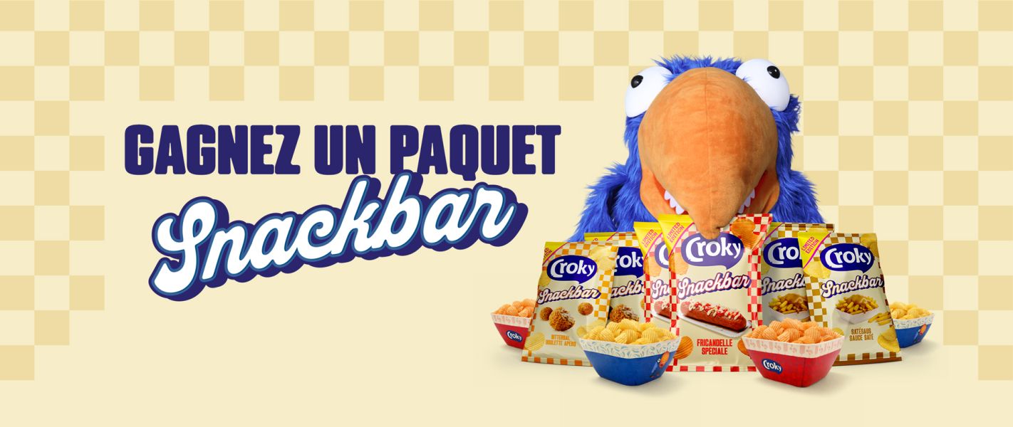 Gagnez Croky Snackbar