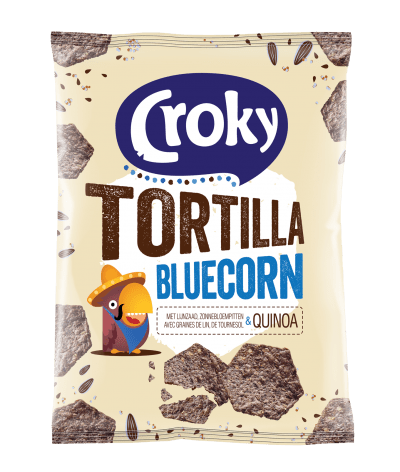 Croky Tortilla Bluecorn 130G