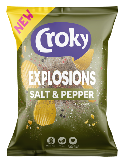 Croky Explosions Salt & Pepper 150