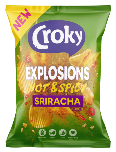 Croky Explosions Hot & Spicy Sriracha