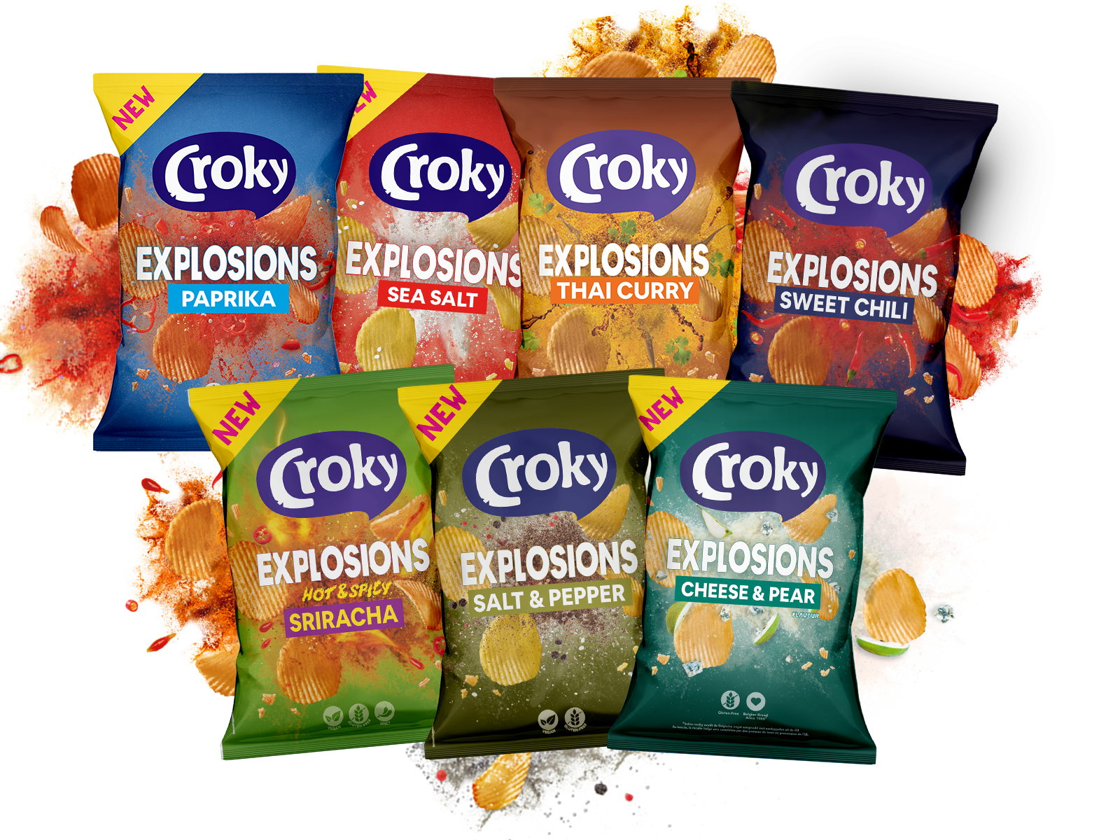 Assortiment Explosions