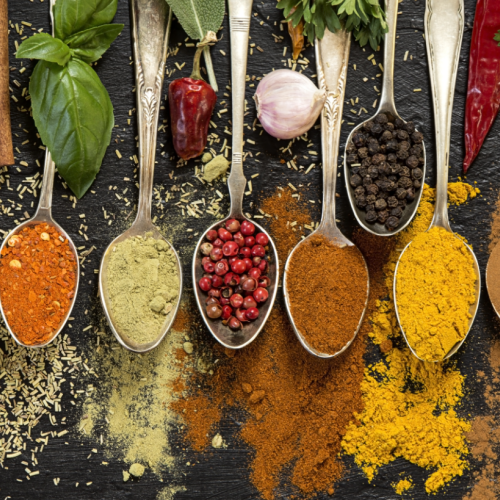 Des épices pour des chips 