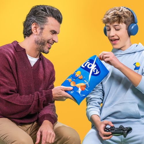 Croky Paprika père & fils